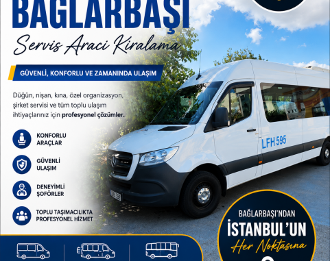 Maltepe Bağlarbaşı Servis Aracı Kiralama
