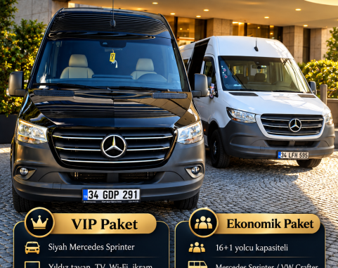 İstanbul Servis Aracı Kiralama: VIP ve Ekonomik Paket Seçenekleri