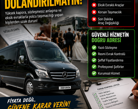  SERVİS ARACI KİRALARKEN BU HATALARI SAKIN YAPMAYIN