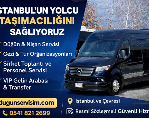 İSTANBUL’UN YOLCU TAŞIMACILIĞINI SAĞLIYORUZ | Düğün, Gezi, Şirket ve VIP Servis Hizmetleri
