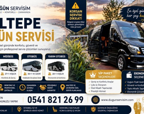 Maltepe Düğün Servisi Kiralama