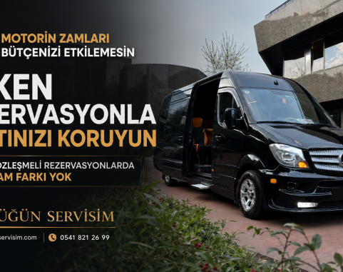 Motorin Zamları Bütçenizi Etkilemesin: Düğün Servisinizi Erken Ayırtın