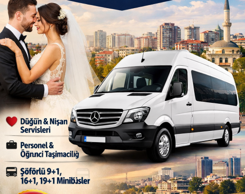 Ümraniye İnkilap Mahallesi Minibüs Kiralama