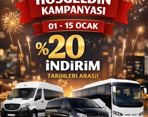 Servis Aracı Kiralamada Ocak Ayı Dev Kampanya