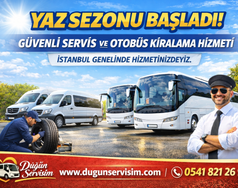 İstanbul’da Servis Aracı ve Otobüs Kiralamada Güvenli Yolculuk İçin Hazırız