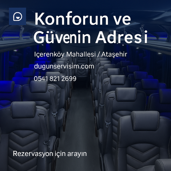 Düğün Servisi Kirala - Özel Günler için Servis, Minibüs, Otobüs Kiralama