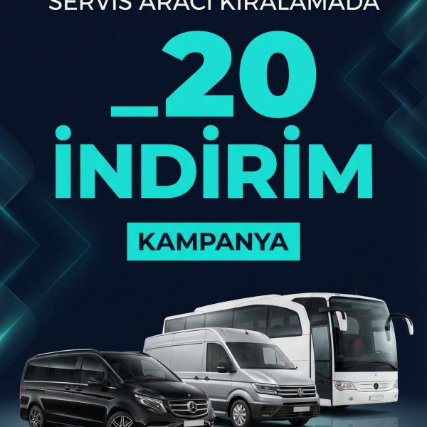 MİNİBÜS KİRALAMADA 2025 ARALIK AYI DEV KAMPANYA 