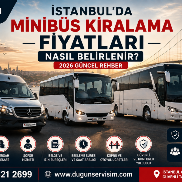 Düğün Servisi Kirala - Özel Günler için Servis, Minibüs, Otobüs Kiralama